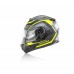 CASCO MODULARE NERO/GIALLO FLUO L