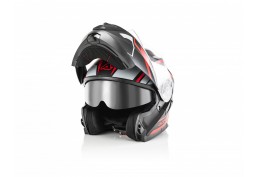 CASCO MODULARE ACERBIS SEREL NERO/ROSSO L