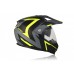 CASCO ADVENTURE NERO/GIALLO FLUO M