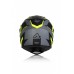 CASCO ADVENTURE NERO/GIALLO FLUO M