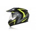 CASCO ADVENTURE NERO/GIALLO FLUO M