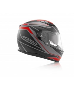 CASCO ADULTO INTEGRALE FULLFACE X-STREET ACERBIS NERO/ROSSO M