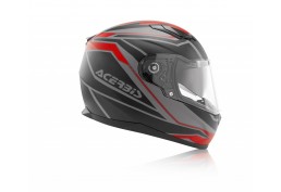 CASCO ADULTO INTEGRALE FULLFACE X-STREET ACERBIS NERO/ROSSO M