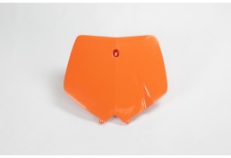 tabella porta numero anteriore ktm arancio