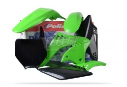 KIT PLASTICHE KAWASAKI FM (MANCANTI PARAFANGO ANTERIORE E POSTERIORE)