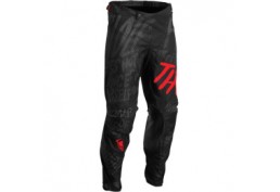 PANTALONE THOR PULSE NERO/ROSSO 32/48