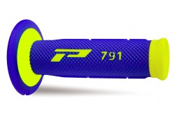 Manopole 791 Double Density Blu/Giallo Fluo