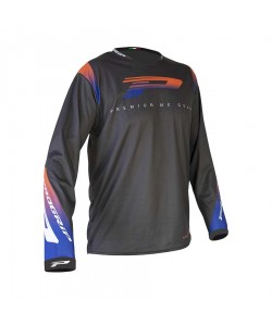 MAGLIA ADULTO PROGRIP GRIGIO/ARANCIO/BLU XXL