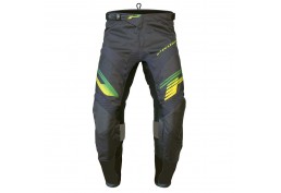 PANTALONE ADULTO PROGRIP GRIGIO/VERDE /GIALLO 32/48