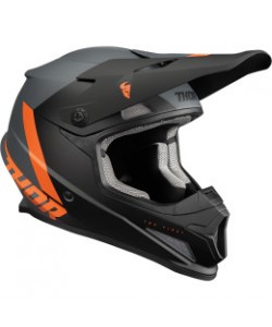 CASCO ADULTO THOR SECTOR 2022 NERO/ARANCIO L