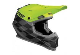 CASCO ADULTO THOR SECTOR 2022 GRIGIO/GIALLO FLUO M