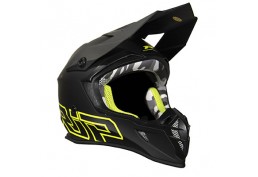 CASCO ADULTO PROGRIP 2022 NERO OPACO/GIALLO FLUO XS