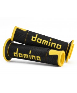 MANOPOLE DOMINO STRADALE RACING NERO/GIALLO