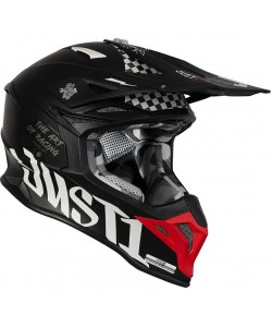 CASCO JUST1 J39 NERO/ROSSO XL