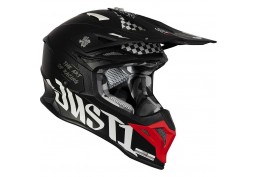 CASCO JUST1 J39 NERO/ROSSO XL