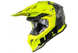 CASCO JUST1 J39 NERO/GIALLO FLUO CAMO XL