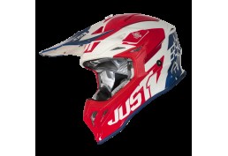 CASCO JUST1 J39 ROSSO/BLU/BIANCO XL