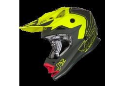 CASCO BIMBO JUST1 J32 GRIGIO/GIALLO FLUO