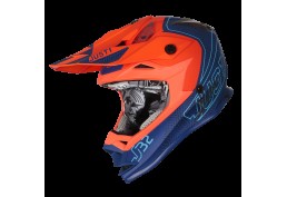 CASCO BIMBO JUST1 J32 ARANCIO FLUO/BLU