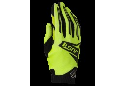 GUANTI JUST1 NERO/GIALLO FLUO L