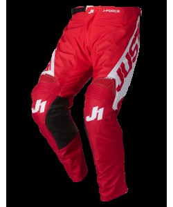 PANTALONE JUST1 J-FORCE VERTIGO ROSSO/BIANCO 38/54