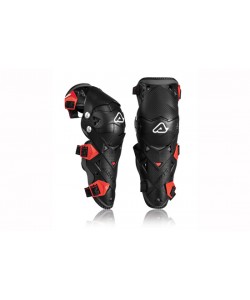 ginocchiera impact evo 3.0 nero/rosso ADULTO