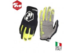 GUANTI ADULTO FM NERO/GIALLO FLUO M