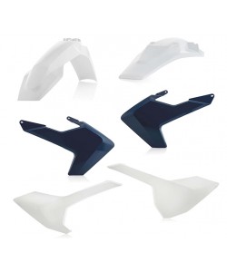 kit plastiche blu/bianco HUSQVARNA