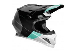 Casco Sector Nero/Grigio/Verde Acqua Xl