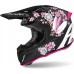 Casco Twist 2.0 Mad Matt Nero/Rosa Xs