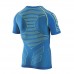 MAGLIA MANICHE CORTE TERMICA BLU XXS/XS