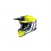 CASCO JUST1 J39 NERO/GIALLO FLUO M