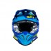 CASCO JUST1 J39 BLU/GIALLO FLUO M