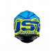 CASCO JUST1 J39 BLU/GIALLO FLUO M