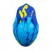 CASCO JUST1 J39 BLU/GIALLO FLUO M