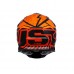 CASCO JUST1 J39 ARANCIO/NERO S