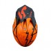 CASCO JUST1 J39 ARANCIO/NERO S