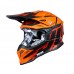 CASCO JUST1 J39 ARANCIO/NERO S