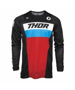 Maglia Racer Nero/Rosso/Blu Xl