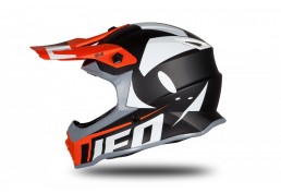 CASCO BIMBO UFO NERO/ARANCIO S