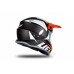 CASCO BIMBO UFO NERO/ARANCIO S