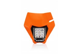 Faro a led acerbis arancione