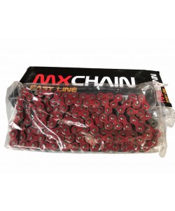 catena trasmissione mx chain colore rosso passo 520