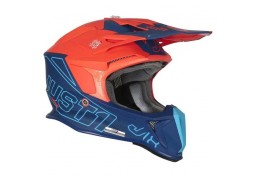 casco in fibra j18 mips vertigo arancione/blu L