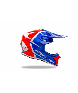 CASCO ADULTO UFO INTREPID BLU/ROSSO