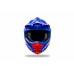 CASCO ADULTO UFO INTREPID BLU/ROSSO