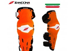 Ginocchiere Lunghe X-treme Kneeguard Arancio/Bianco Unica