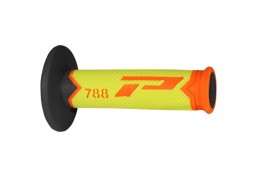 Manopole 788-281 Triple Density Giallo Fluo/Arancio Fluo/Nero