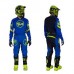 COMPLETO FM X 29 BLU E GIALLO FLUO (PANTALONE+MAGLIA) MISURA 34/50-XL