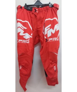 COMPLETO FM XPRO22 ROSSO E BIANCO (PANTALONE+MAGLIA) MISURA 36/52-L